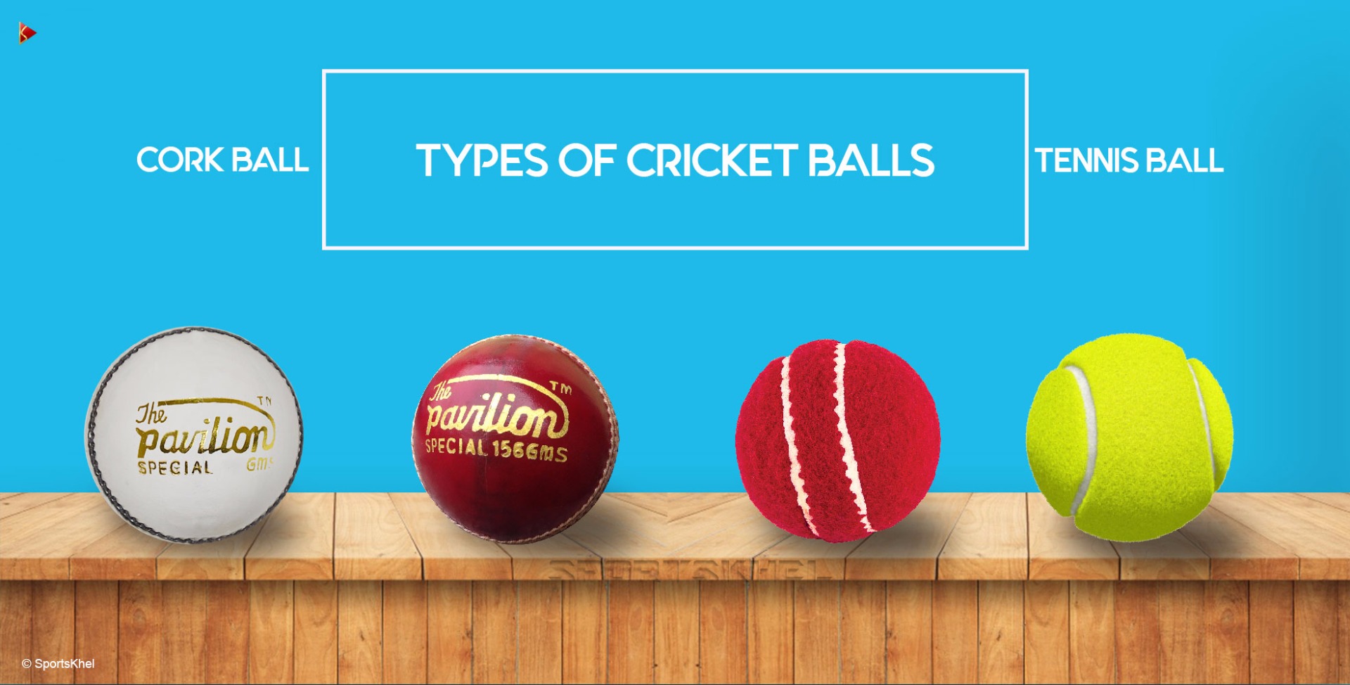 Types of Cricket Balls 