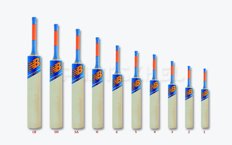new balance size 5 cricket bat