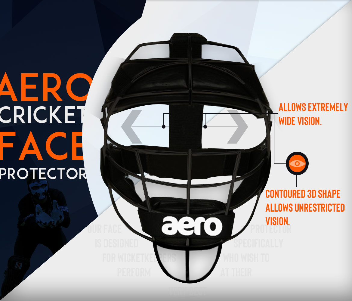 Aero Cricket Face Protector Feature 1