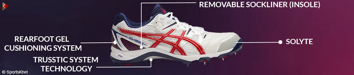 asics gel gully 5 cricket spikes