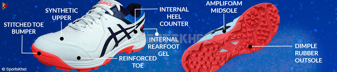 Asics Gel Peake Cricket Shoes Features