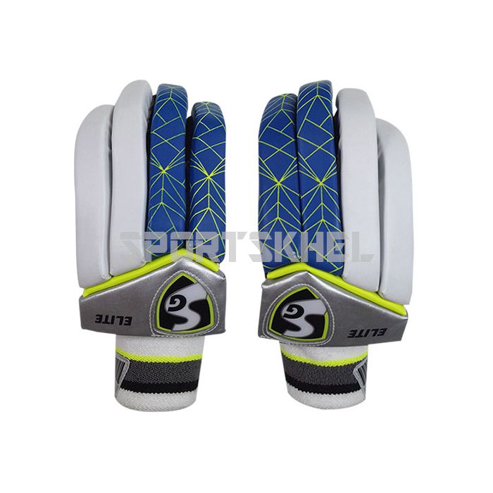 SG Elite Cricket Batting Gloves Boys Size 