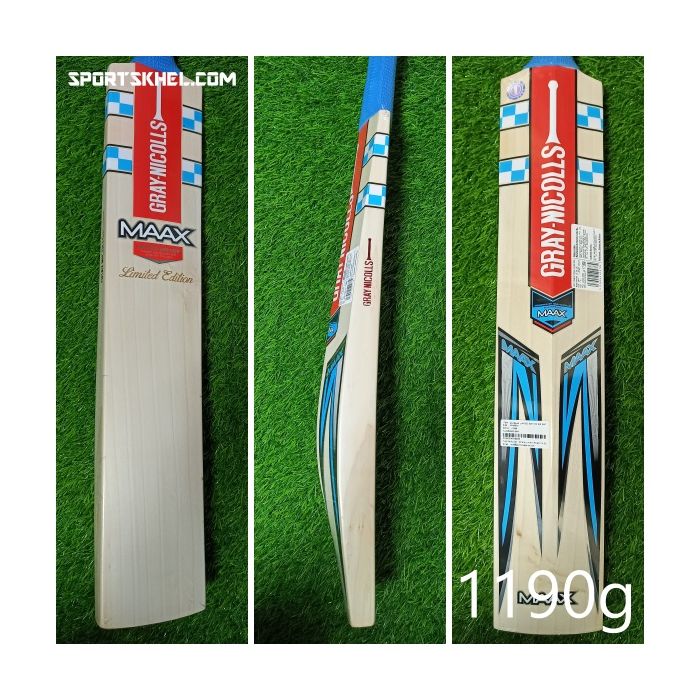 Gray Nicolls Maax Limited Edition English Willow Cricket Bat Size Men