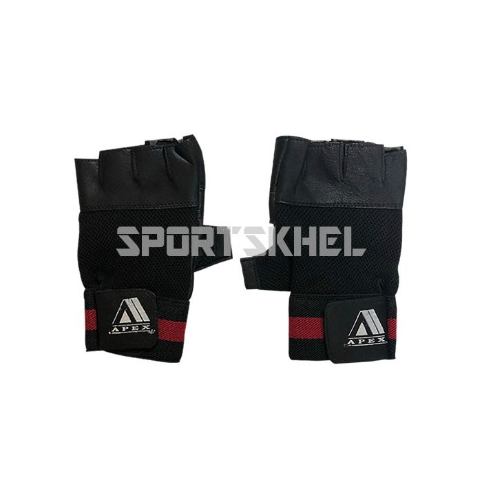 Apex Netted Back Gym Gloves 