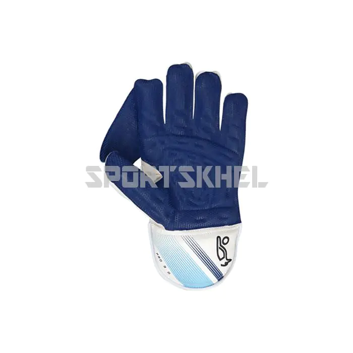 Kookaburra Childrens/Kids 2025 SC 3.1 Wicket Keeper Gloves - White/Blue - 33mm - 37cm - Groceries