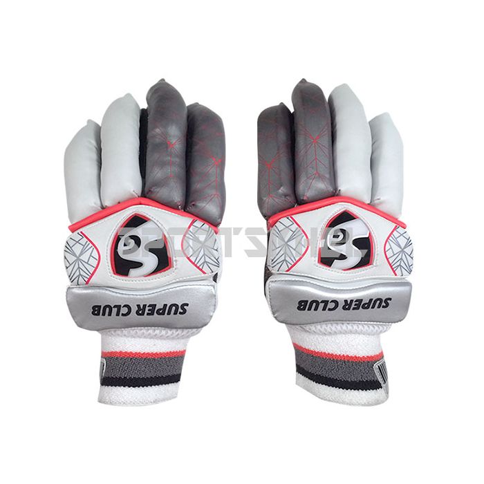 Right Hand Size; Youth New Model SG SUPER CLUB Batting Gloves Leather Palm 