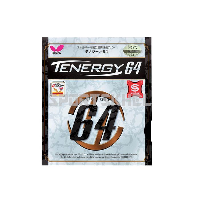 Butterfly Tenergy 80 2.1mm Black Table Tennis Ping Pong Rubber 