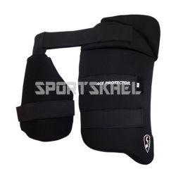 SG Ace Protector Black Thigh Pads Small Men (Combo)