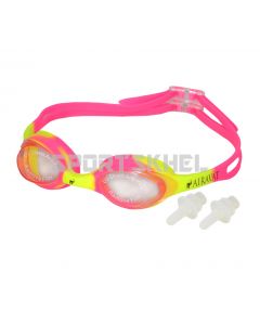 Airavat 1001 Swimming Goggles Pink Yellow