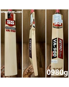 SS Ton VA 900 Retro English Willow Cricket Bat Size 6