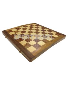Kay Kay Box Type 18" Chess Board With 4" Wooden Chess Coin