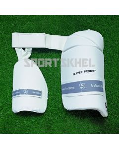 SG Player Protect Thigh Pads Men White (Combo)