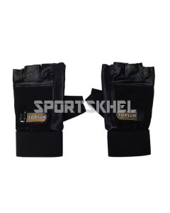 Topsun Protecta Gym Gloves with Belt Extra Large
