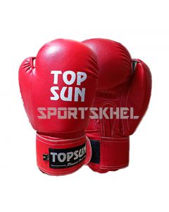 Topsun Protecta Boxing Gloves Red (12 Oz)