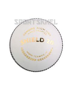 SG Shield 20 White Cricket Ball (12 Ball)