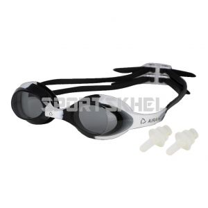 Airavat 1001 Swimming Goggles Black White