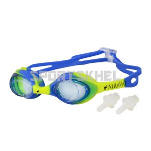 Airavat 1001 Swimming Goggles Blue Yellow