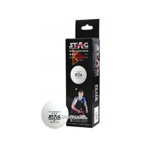 Stag Peter Karlsson 40+ 3 Star White Table Tennis Ball