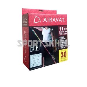 Airavat 11 Pc Exercise Tube Set Model 3