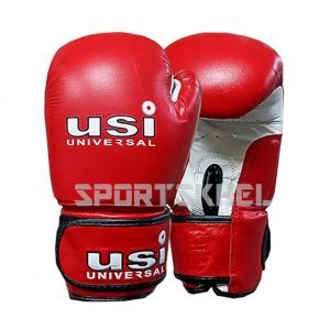 USI 609M Amateur Contest Boxing Gloves 12 Oz (Red)