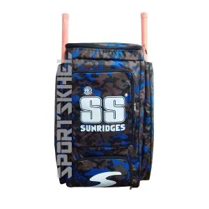 SS Camo Pack Duffle Blue Cricket Kit Bag