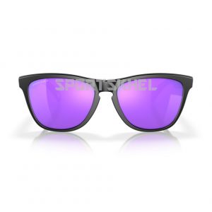 Oakley Frogskins Sports Sunglasses (Frame: Matte Black, Lens: Prizm Violet, Code: 9013H6)