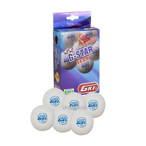 GKI G-Star Plastic ABS 40+ 2 Star White Table Tennis Ball