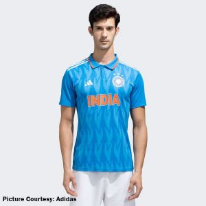 Adidas India Cricket ODI Fan T-Shirt