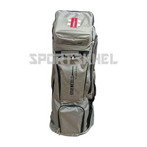 Gray Nicolls GN9 International Cricket Kit Bag With Wheels (Silver)