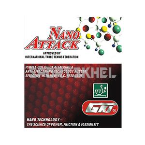 GKI Nano Attack Table Tennis Rubber