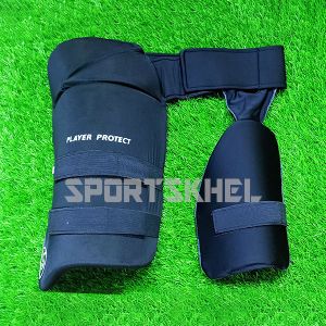 SG Player Protect Thigh Pads Men Black (Combo)