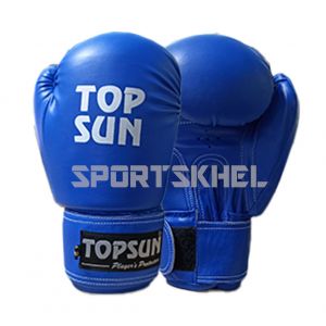 Topsun Protecta Boxing Gloves Blue (14 Oz)