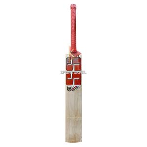 SS Sky Red English Willow Cricket Bat Size Men