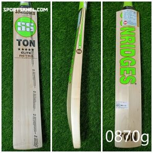 SS Ton Retro Classic Elite English Willow Cricket Bat Size 5