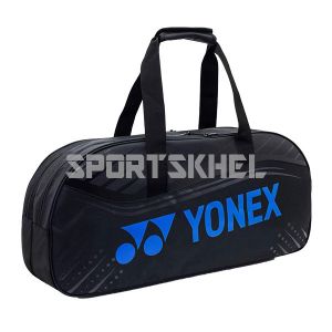 Yonex Tournament Racket Kit Bag Black Dazzling Blue 2231