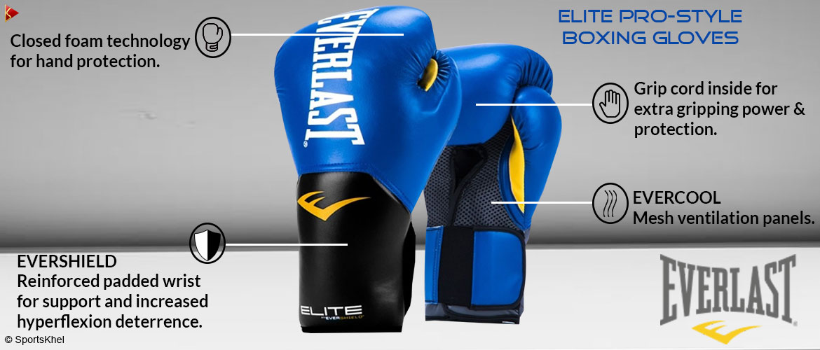 Everlast Pro Style Elite V2 Boxing Gloves Features