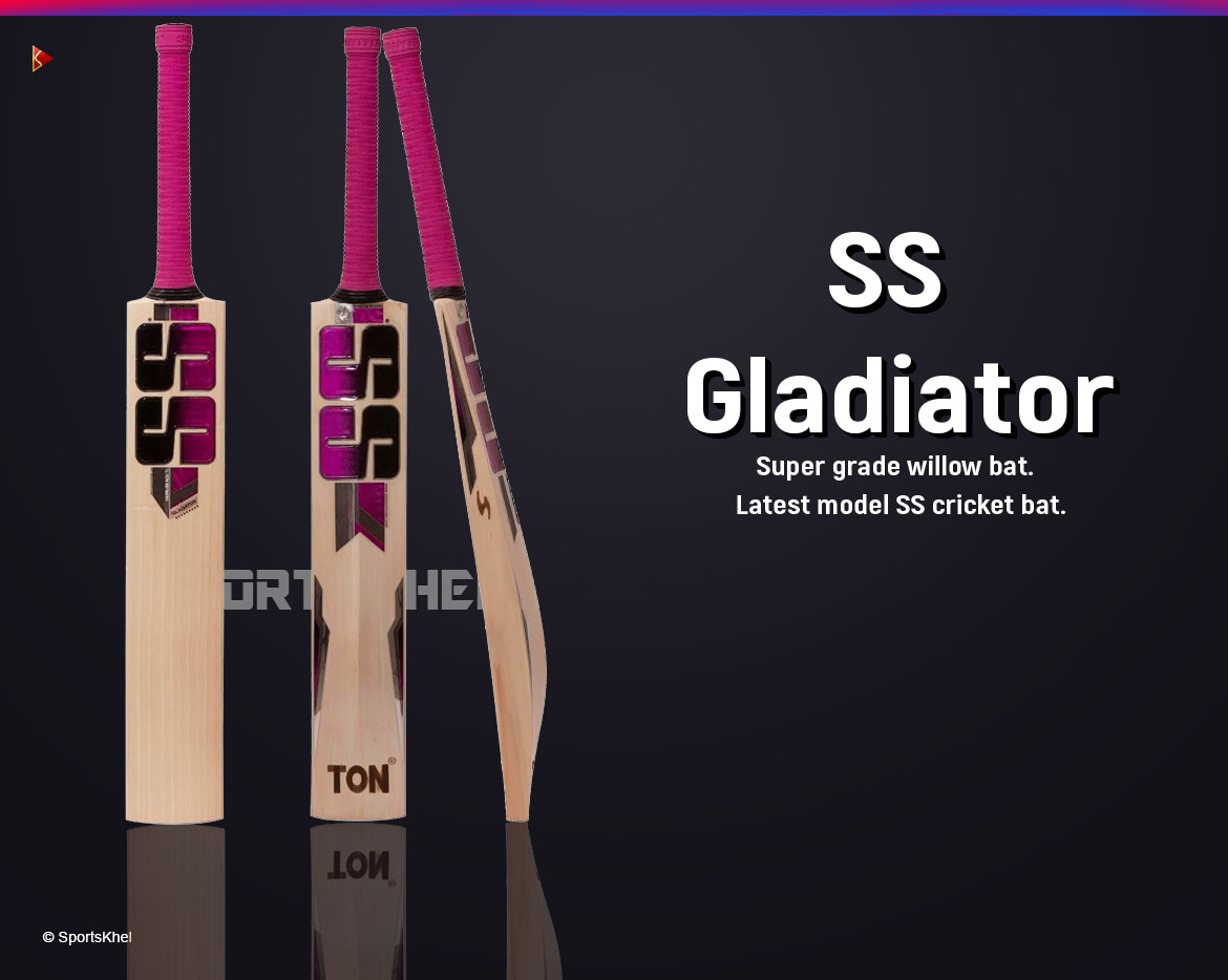 SS Gladiator Cricket Bat Features