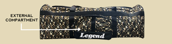 Legend Smart Pack Camouflage Kit Bag Features