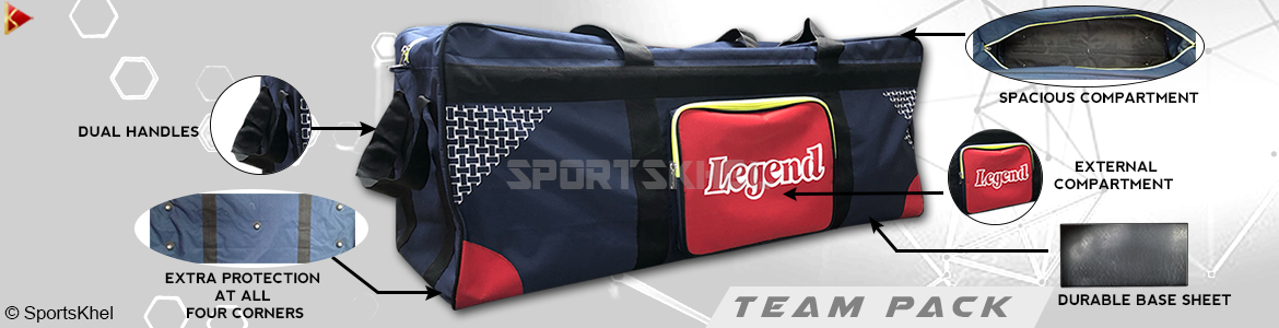 Legend Team Pack Kit Bag Features