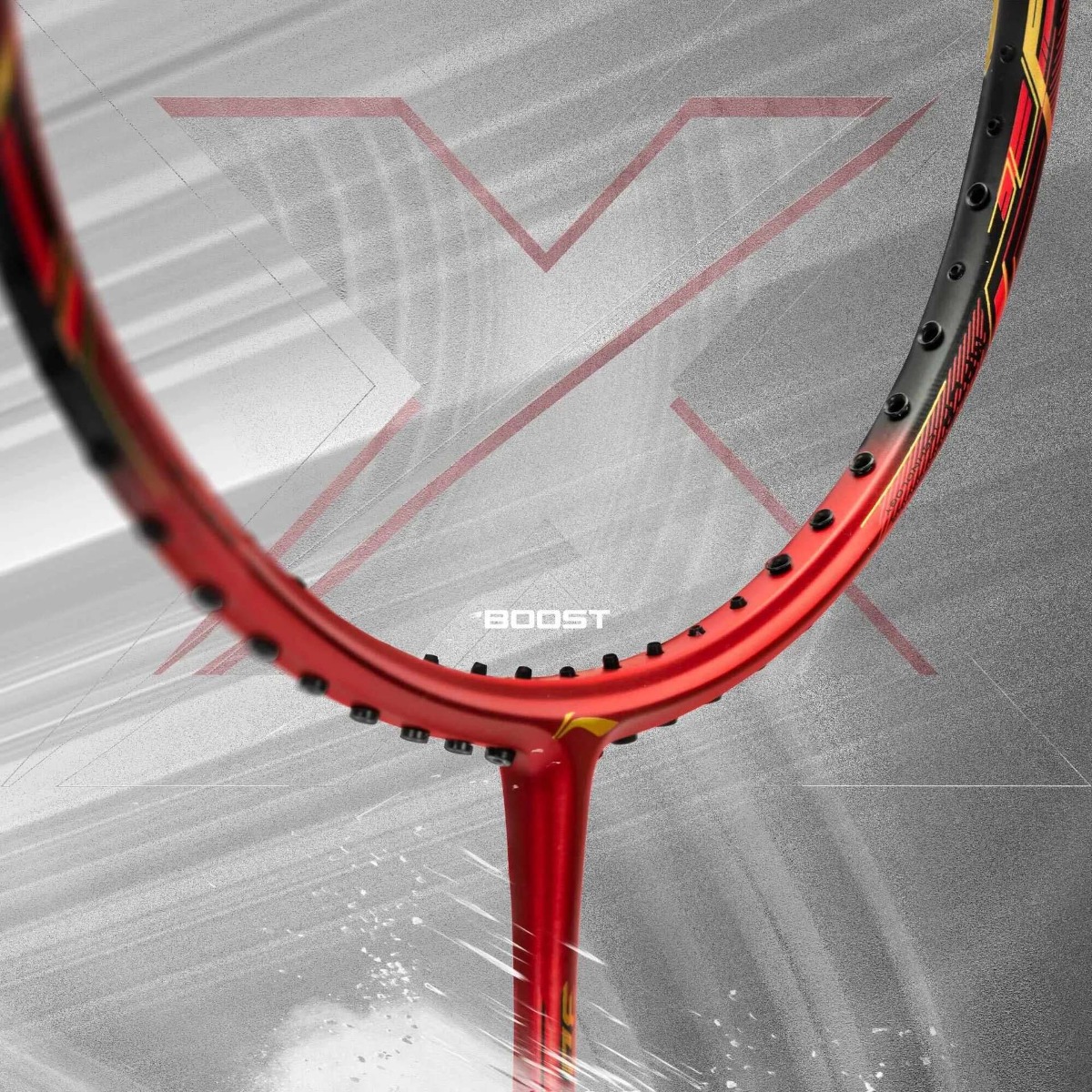 Li-Ning 3D Calibar X Boost Badminton Racket Features High Tech Geometric Design