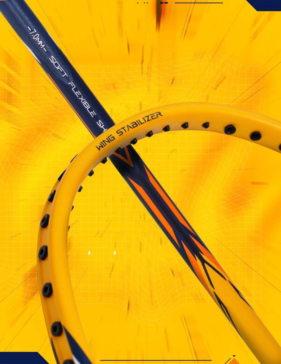 Li-Ning Tectonic 1 Badminton Racket Features Sonic Boom Strike