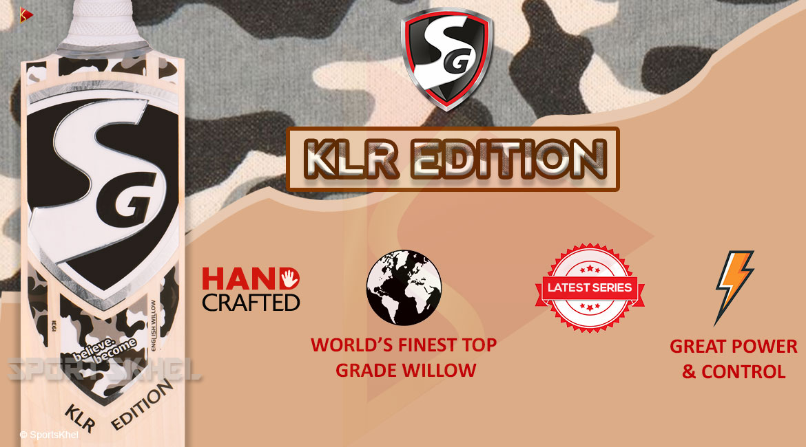 SG KLR Edition Cricket Bat Features