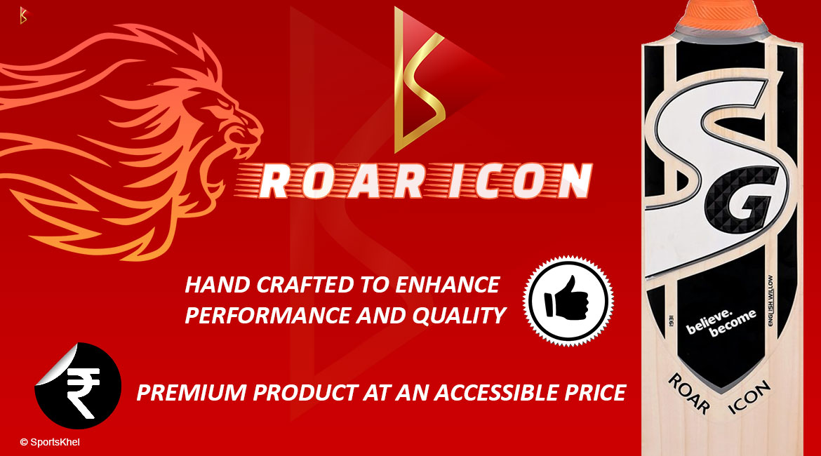 SG Roar Icon Cricket Bat Features
