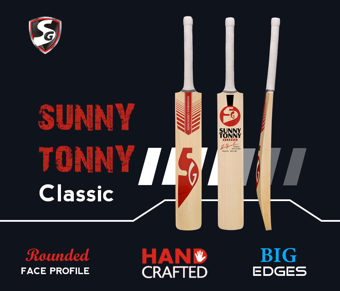 SG Sunny Tonny Classic Cricket Bat Features