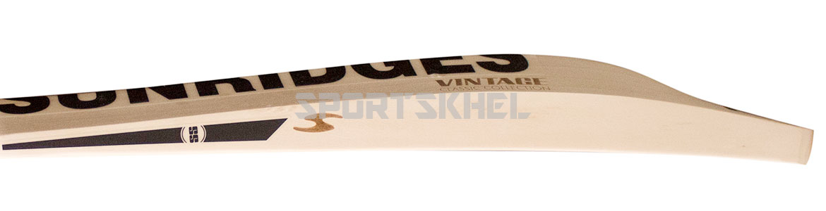 SS Vintage 3.0 English Willow Cricket Bat Size Harrow Side View