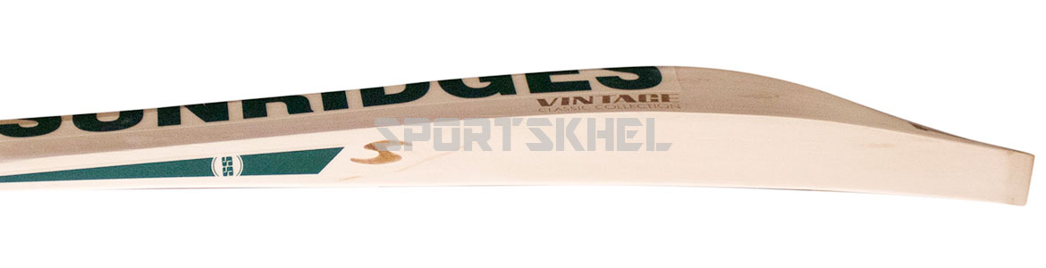 SS Vintage 4.0 English Willow Cricket Bat Size Harrow Side View