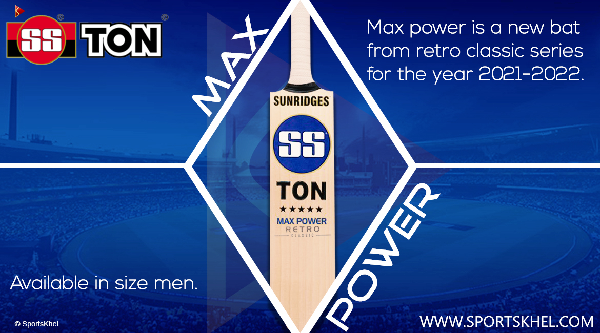 SS Ton Retro Classic Max Power Cricket Bat Features