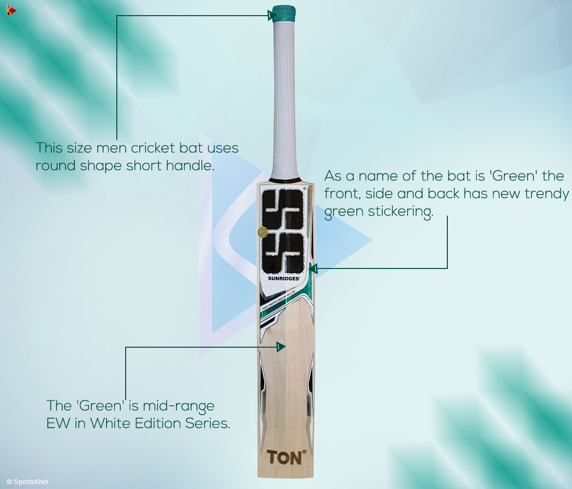 SS White Edition Green Bat Features
