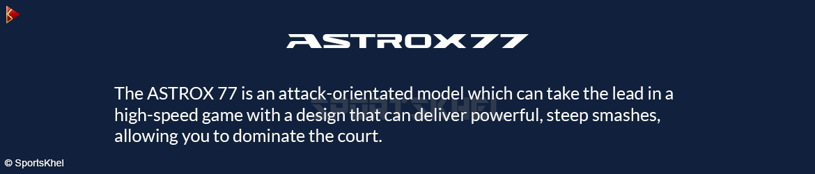 Yonex Astrox 77 Badminton Racket Performance Yonex Astrox 77 Badminton Racket Performance